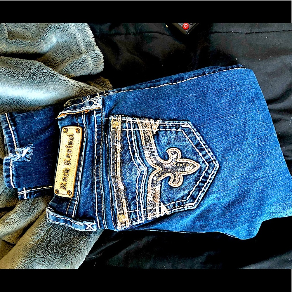 Size 25 Rock Revival skinny Jean